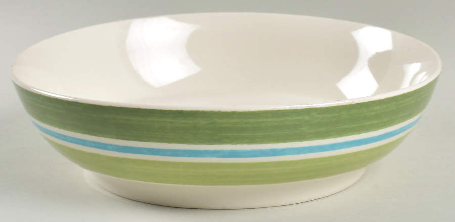 Woodland Stripe 8" Individual Pasta Bowl by Johnson Brothers-1