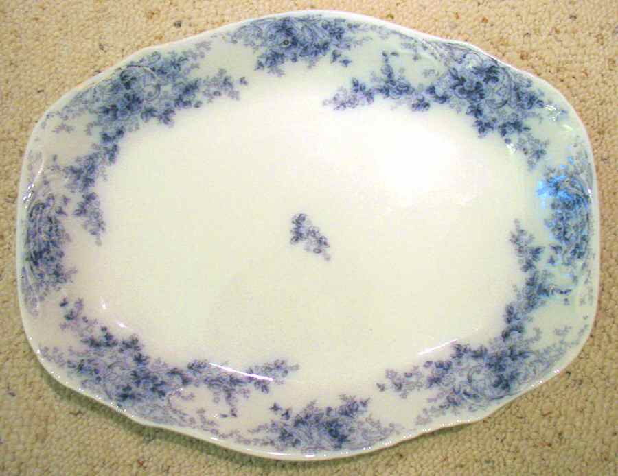 Fen 12" Oval Serving Platter by Johnson Brothers-1