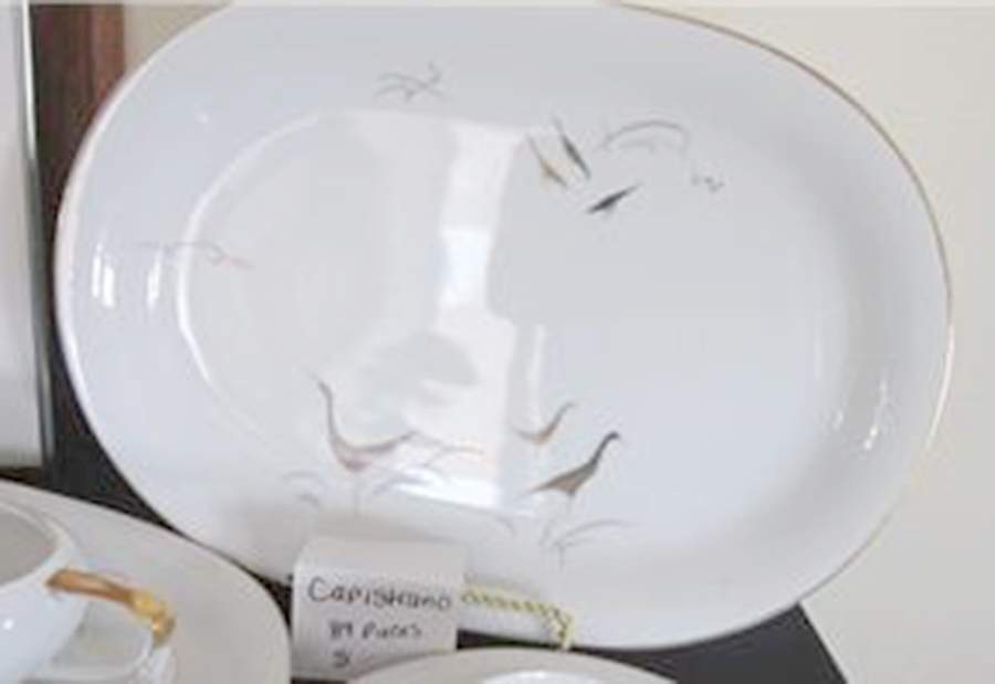 Capistrano 12" Oval Serving Platter by Japan-1