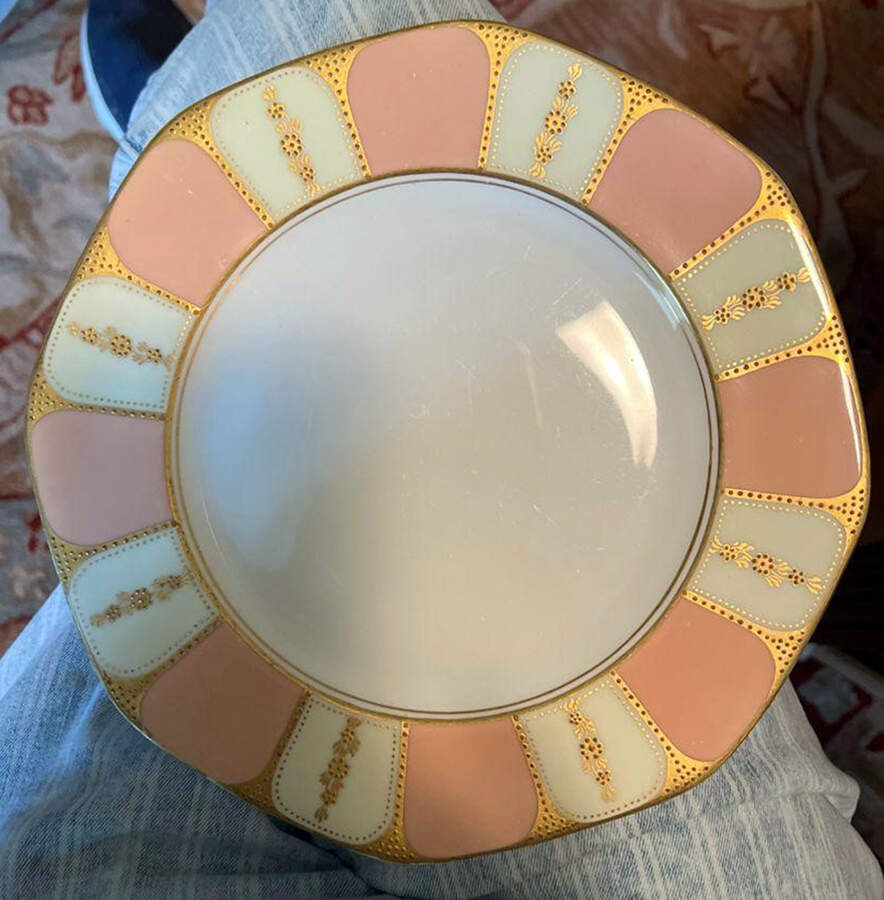 23708 Dessert/Pie Plate by George Jones & Sons-1