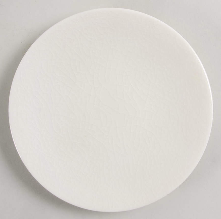 Crackle Ivory Bread & Butter Plate by Jaune de Chrome-1