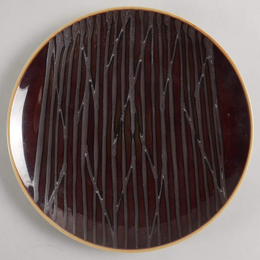 Kushi Purple Salad/Dessert Plate by Jaune de Chrome-1