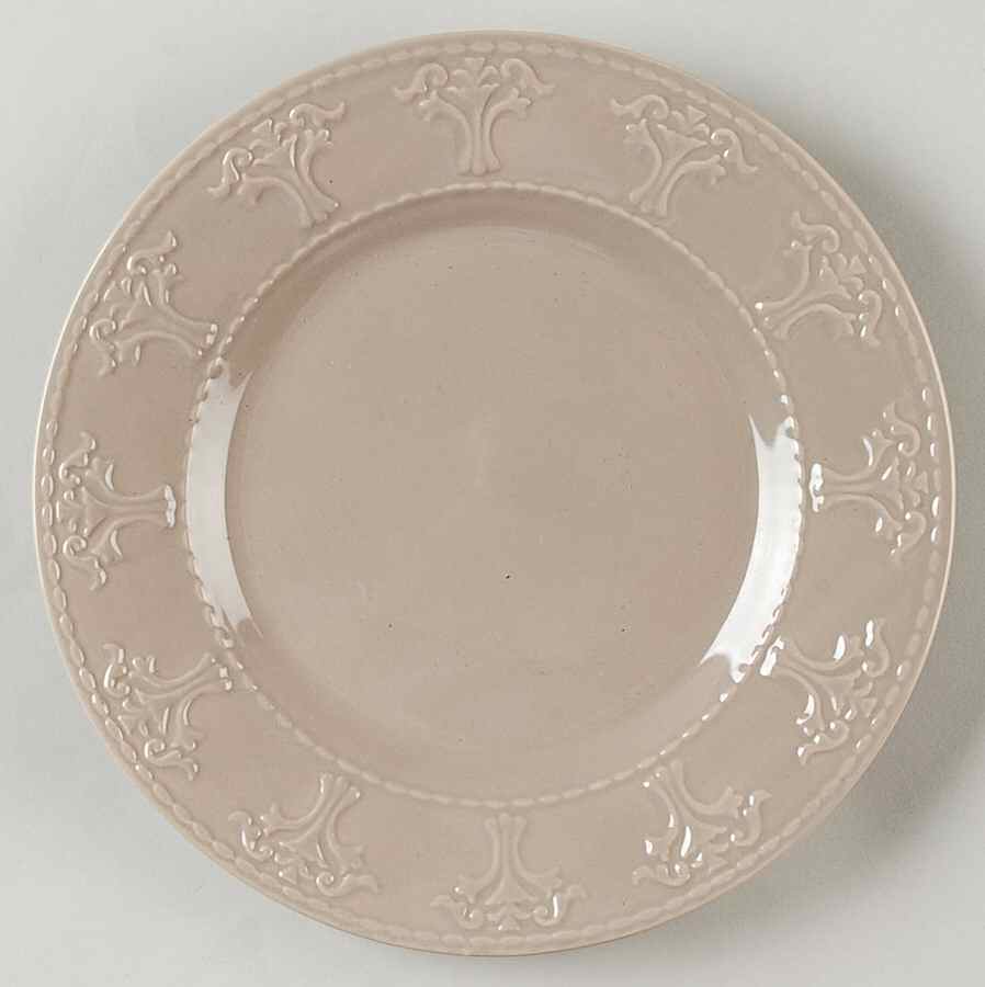 Athena Taupe Salad Plate by JCPenney-1
