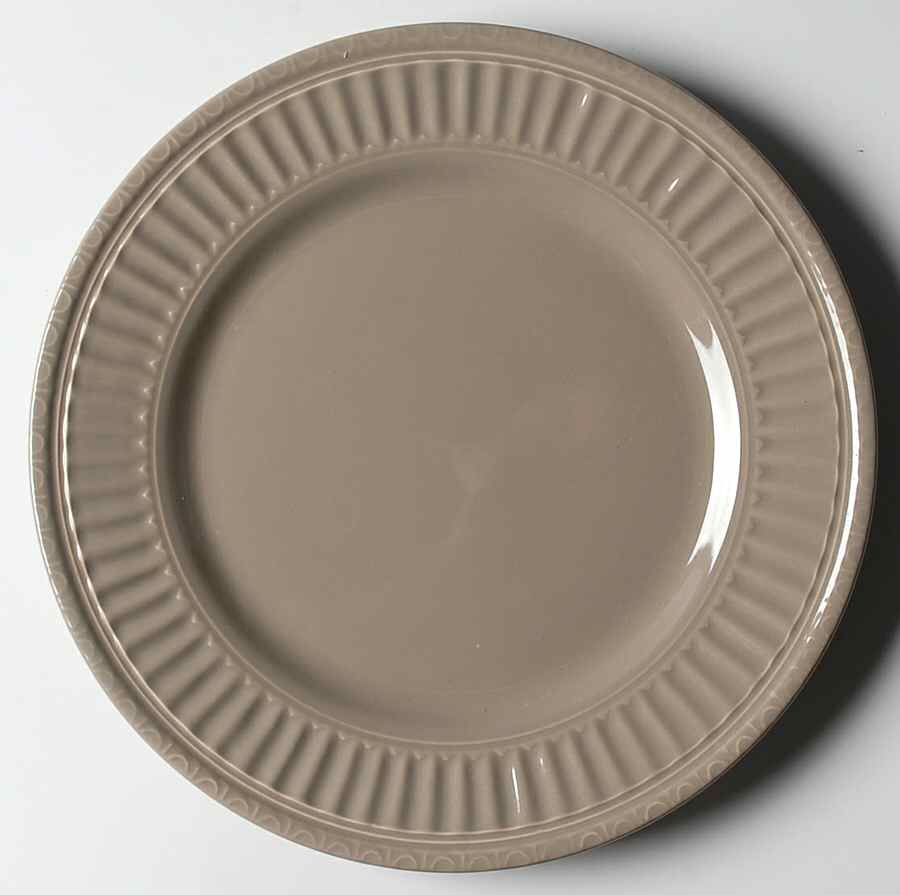 Italiana Taupe Dinner Plate by JCPenney-1