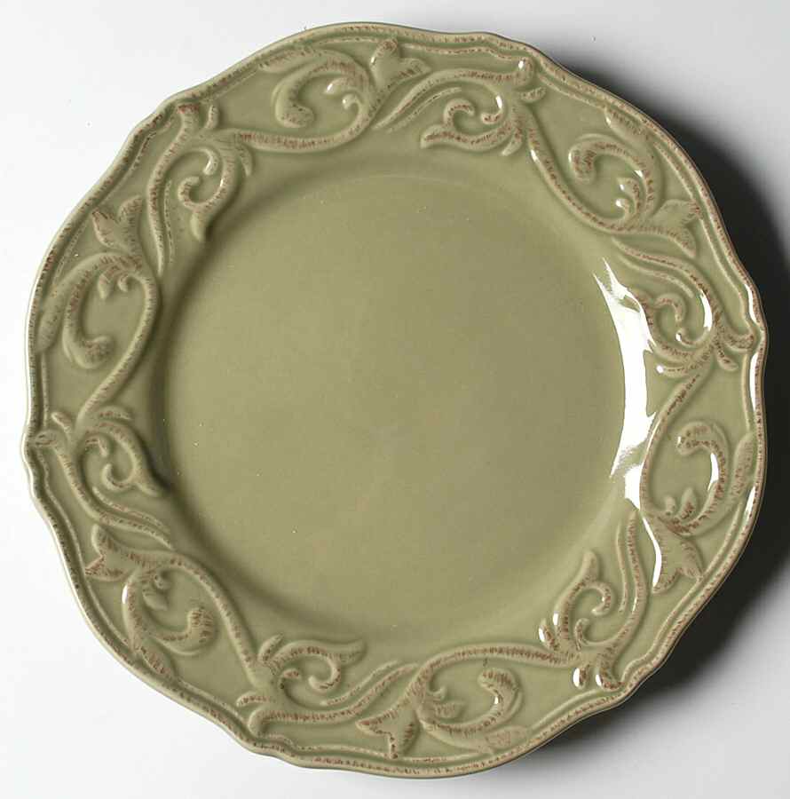 Corvella Light Green Dinner Plate by JCPenney-1