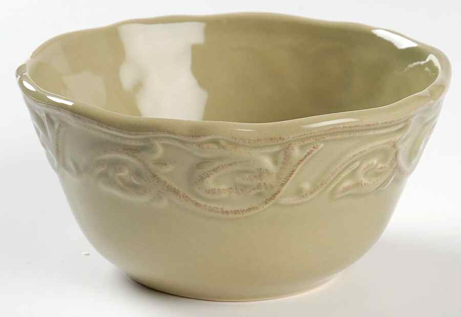 Corvella Light Green Soup/Cereal Bowl by JCPenney-1