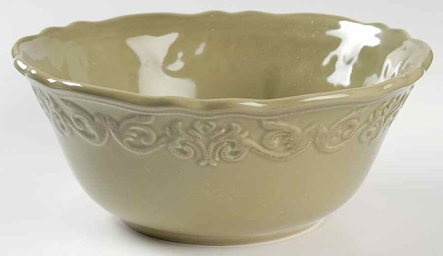Corvella Light Green 10" Round Serving Bowl by JCPenney-1