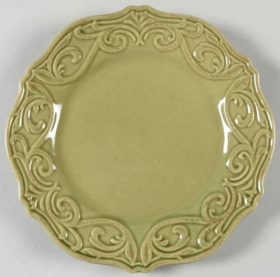 Corvella Light Green Salad Plate by JCPenney-1