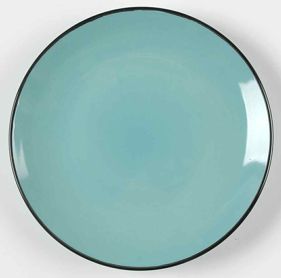 Piping Aqua Salad Plate by JCPenney-1
