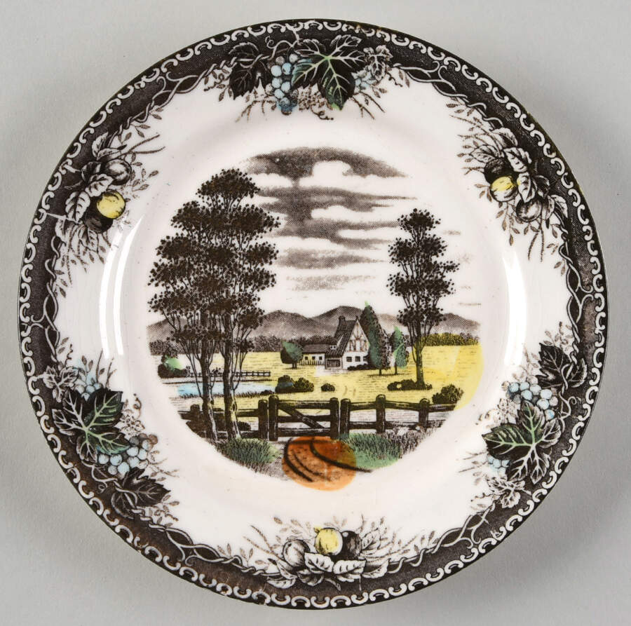 Spring Valley Salad Plate by Japan-1