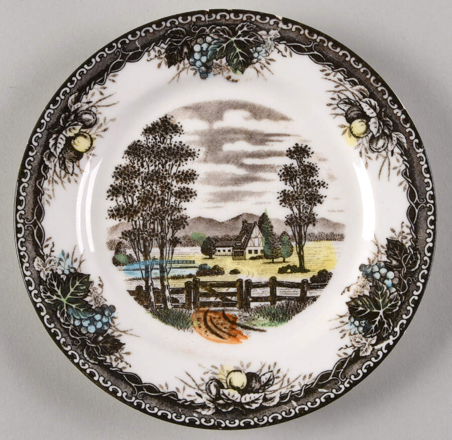 Spring Valley Bread & Butter Plate by Japan-1