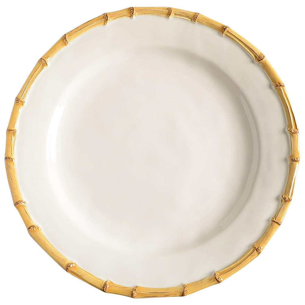 Classic Bamboo Dinner Plate by Juliska Ceramics-1