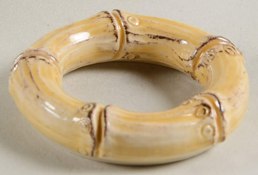 Classic Bamboo Napkin Weight by Juliska Ceramics-1