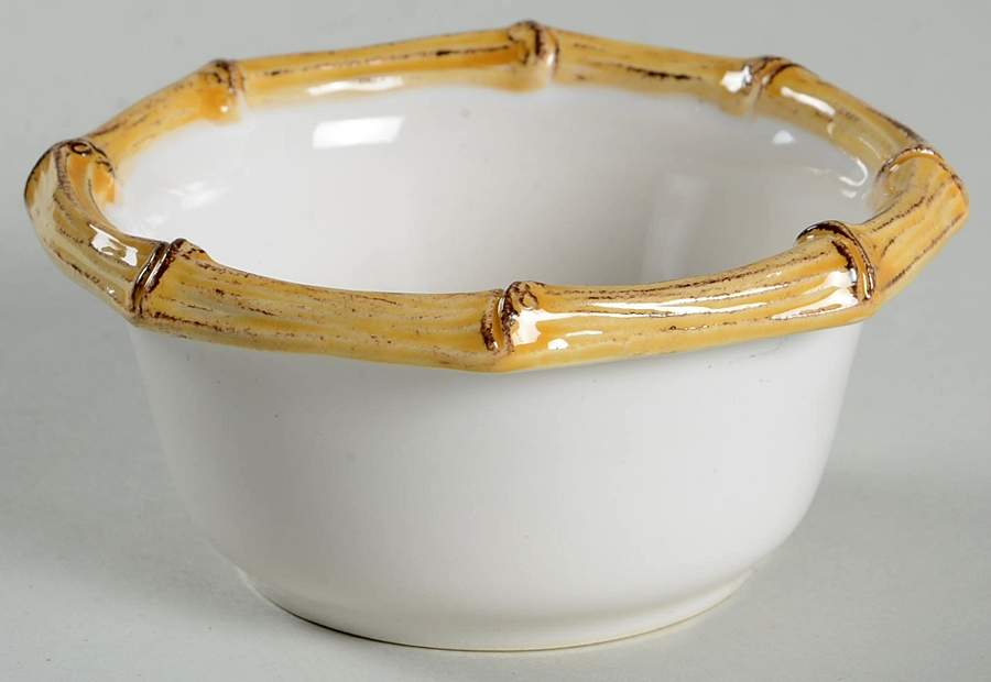 Classic Bamboo Dip Bowl (for Dip and Spreader) by Juliska Ceramics-1