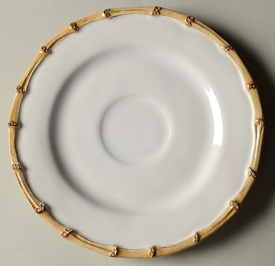 Classic Bamboo Saucer by Juliska Ceramics-1