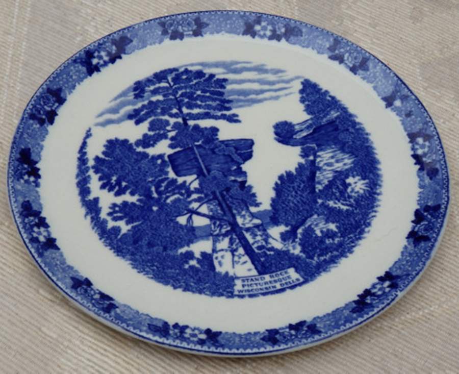Stand Rock Coupe Salad Plate by Jonroth Studios-1