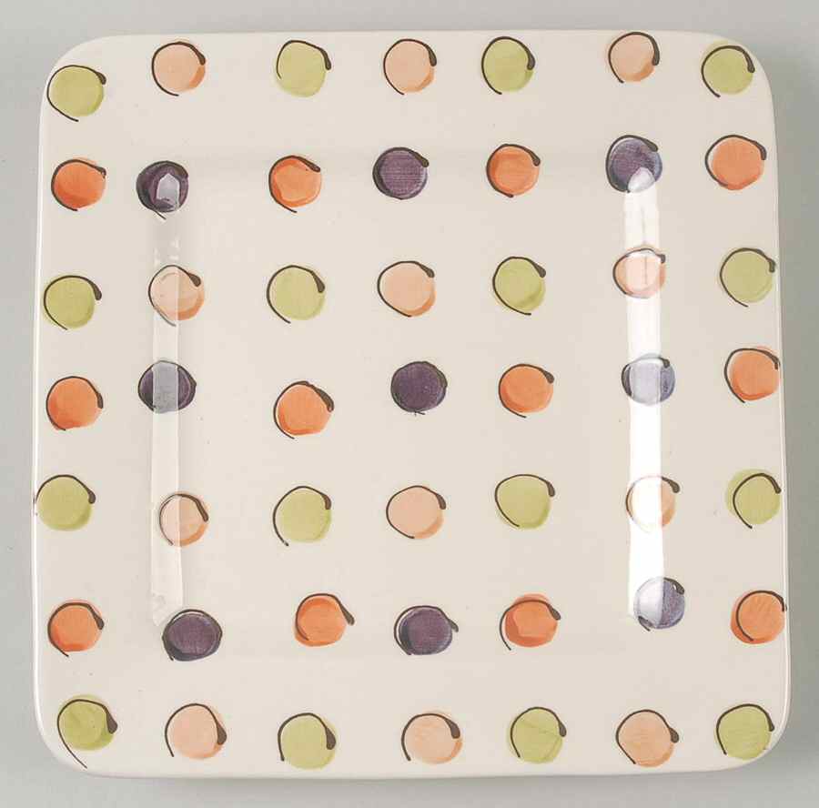Spirit Dots Square Salad Plate by JCPenney-1