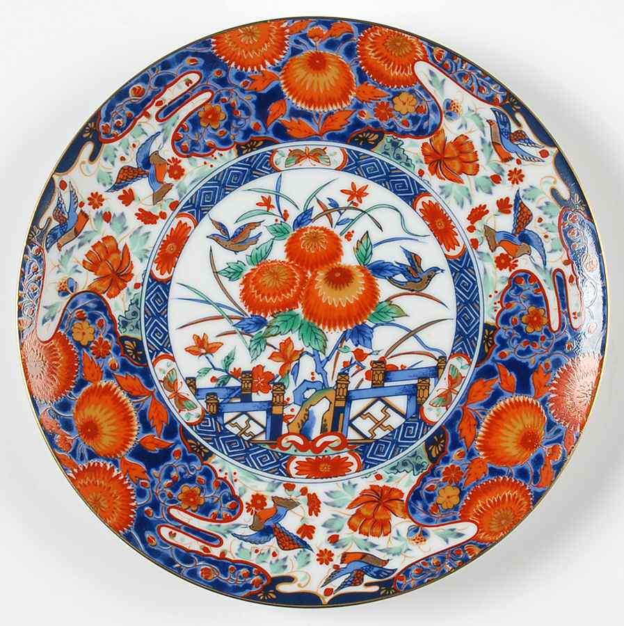 Empress Garden Salad Plate by Japan-1