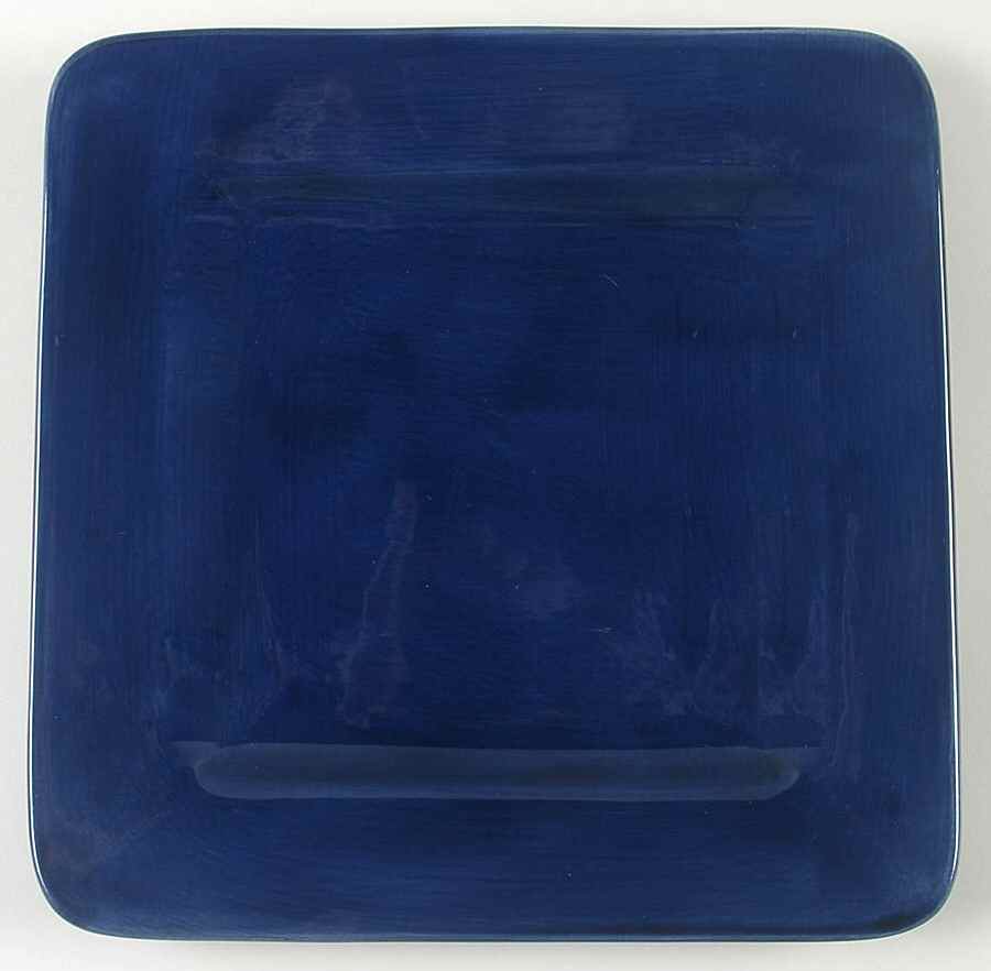 Navy Square Salad Plate by JCPenney-1