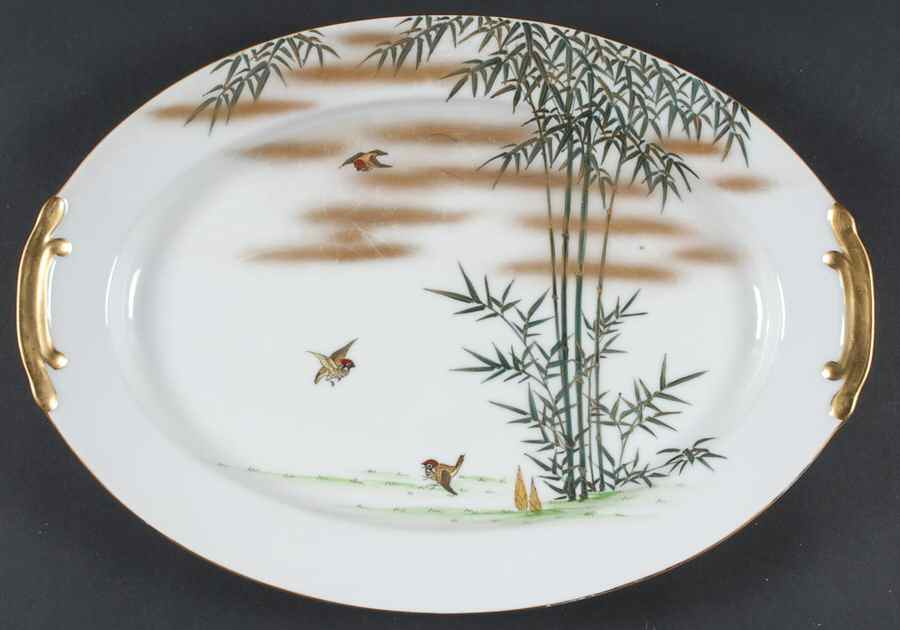 JAP949 16" Oval Serving Platter by Japan-1