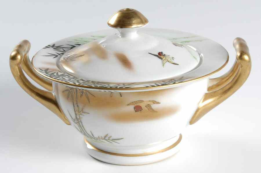 JAP949 Sugar Bowl & Lid by Japan-1