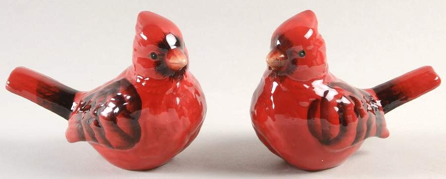 Cardinal Figural Salt & Pepper Set by Jay Willfred-1