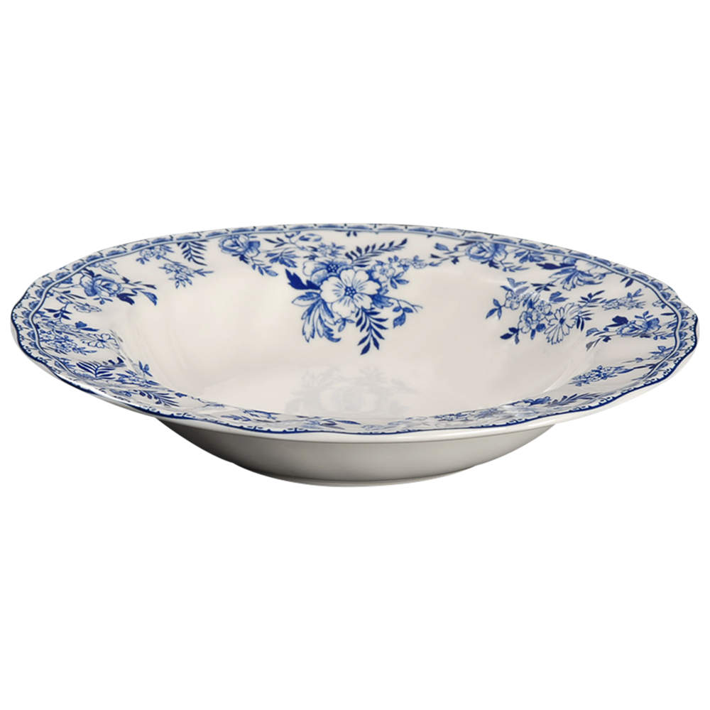 Devon Cottage Rim Soup Bowl by Johnson Brothers-1