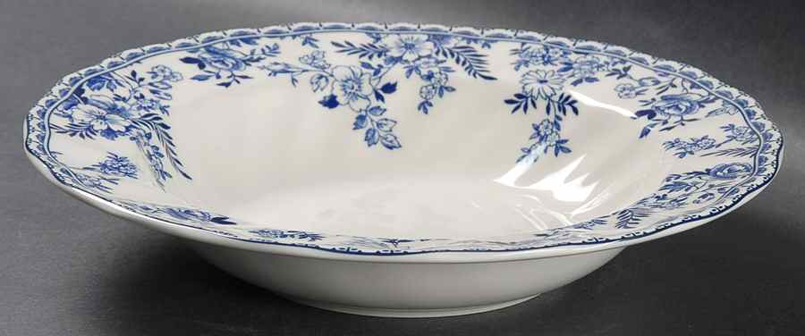 Devon Cottage Rim Soup Bowl by Johnson Brothers-1