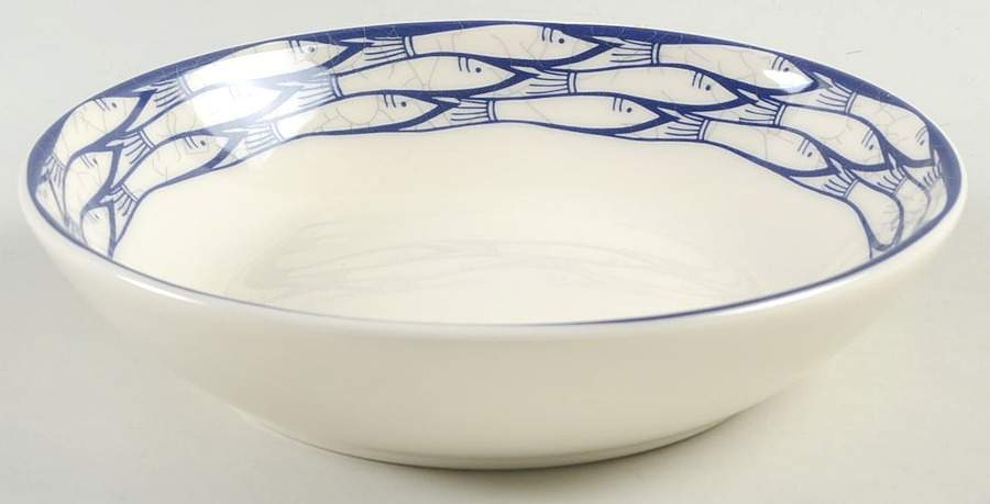 Sardine Run 6" Fruit Bowl by Jersey Pottery-1
