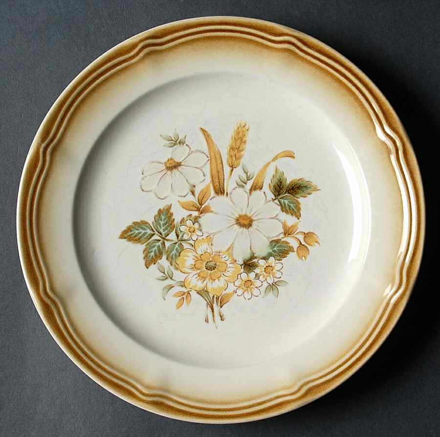 Country Melody Bread & Butter Plate by Japan-1