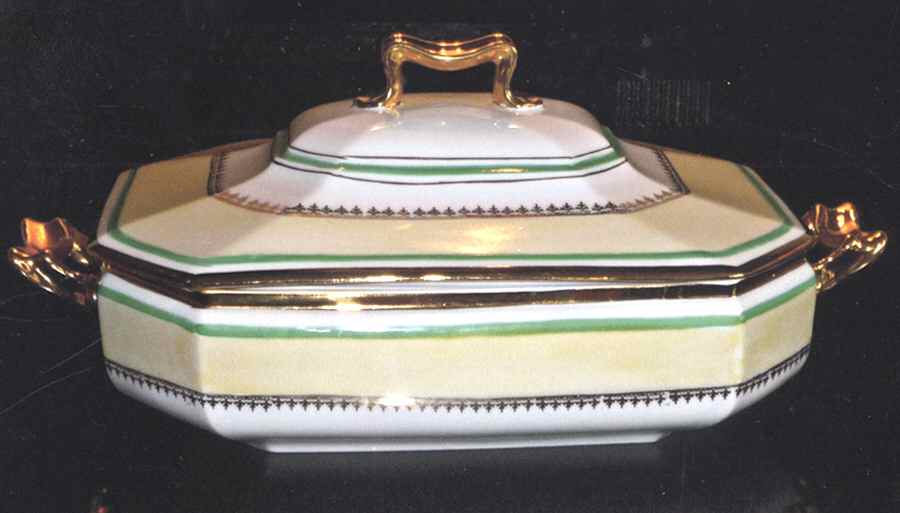 JOH406 Octagonal Covered Vegetable by Johann Haviland-1