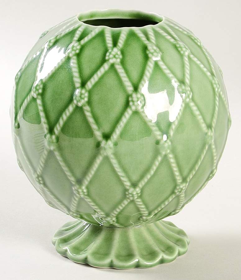 Jardins du Monde Garden Green 6" Vase by Juliska Ceramics-1