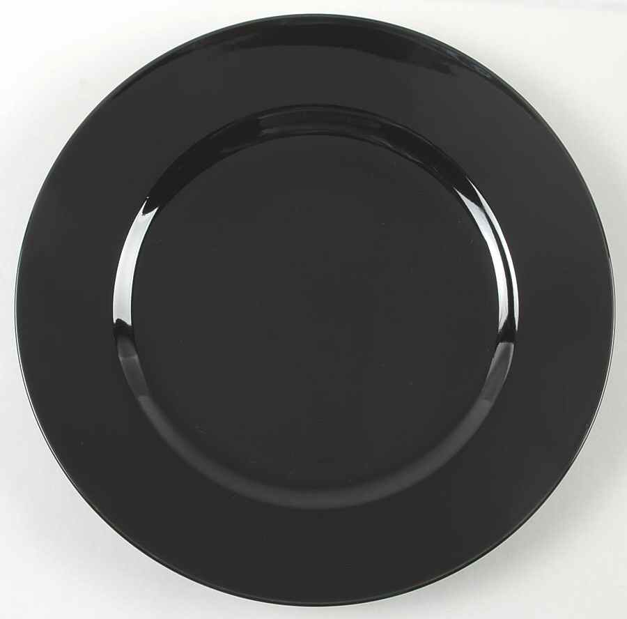 Cooks Black Dinner Plate by JCPenney-1