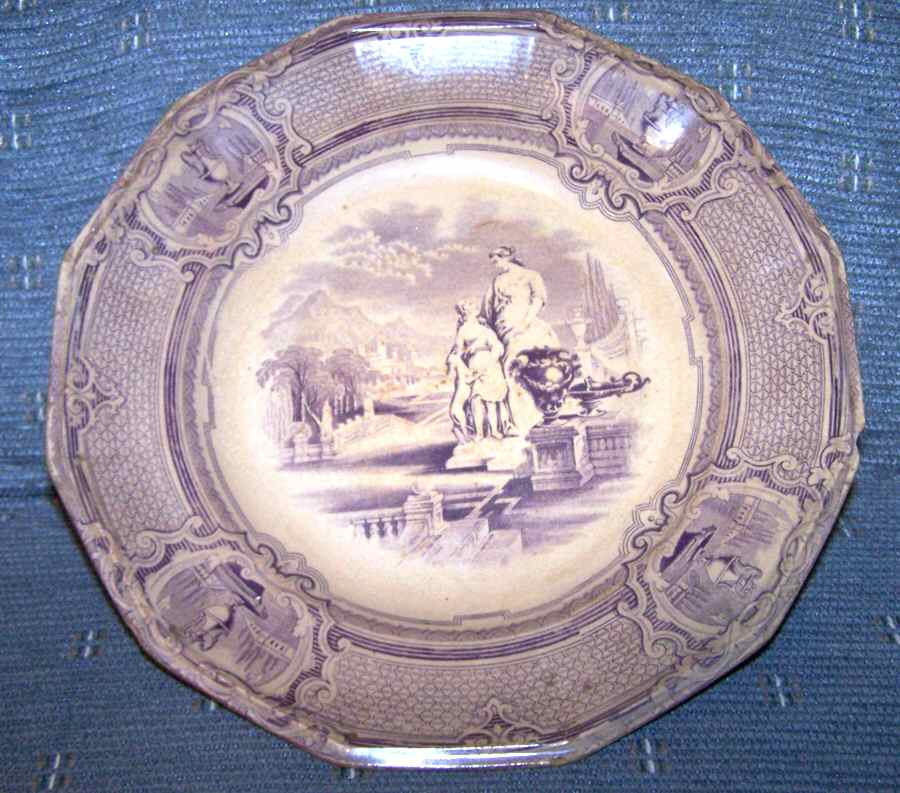 Carrara Lavender Dinner Plate by John Holland-1