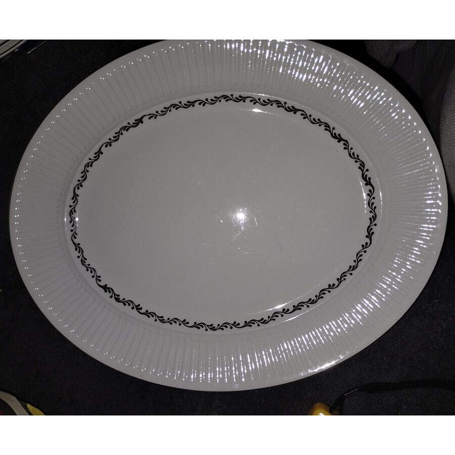JB1113 12" Oval Serving Platter by Johnson Brothers-1