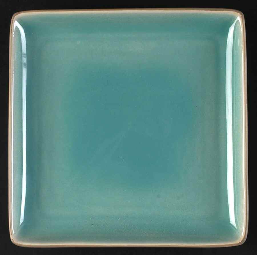 Studio Turquoise Square Salad Plate by JCPenney-1