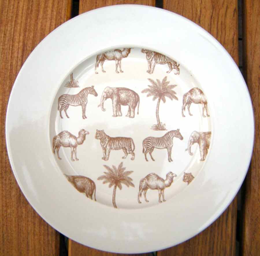 Paris Je Taime Salad Plate by Jars-France-1