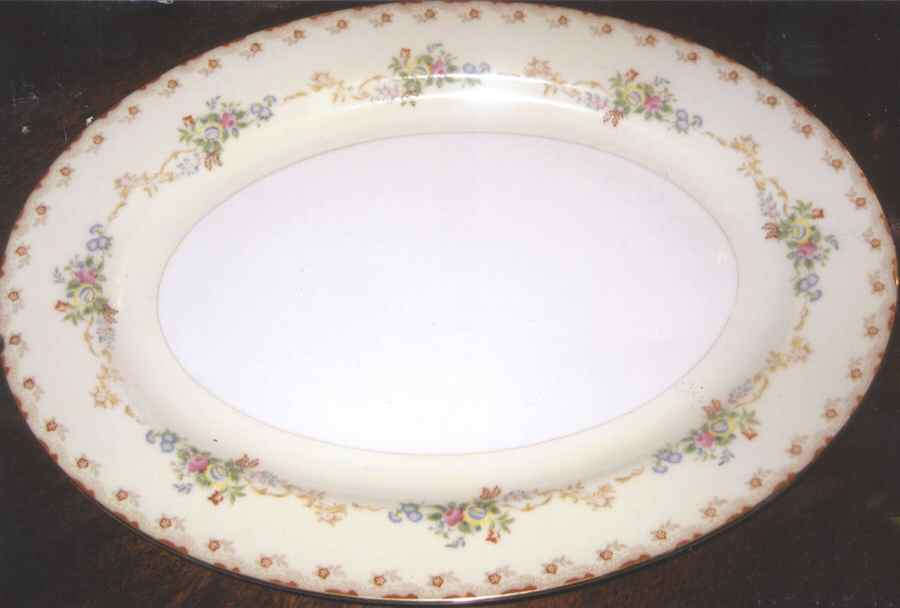 JAP1014 14" Oval Serving Platter by Japan-1