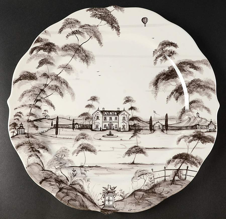 Country Estate - Flint Service Plate (Charger) by Juliska Ceramics-1