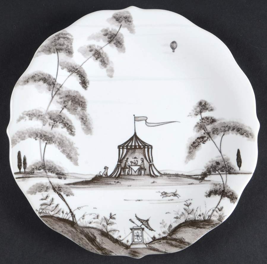 Country Estate - Flint Party Plate by Juliska Ceramics-1