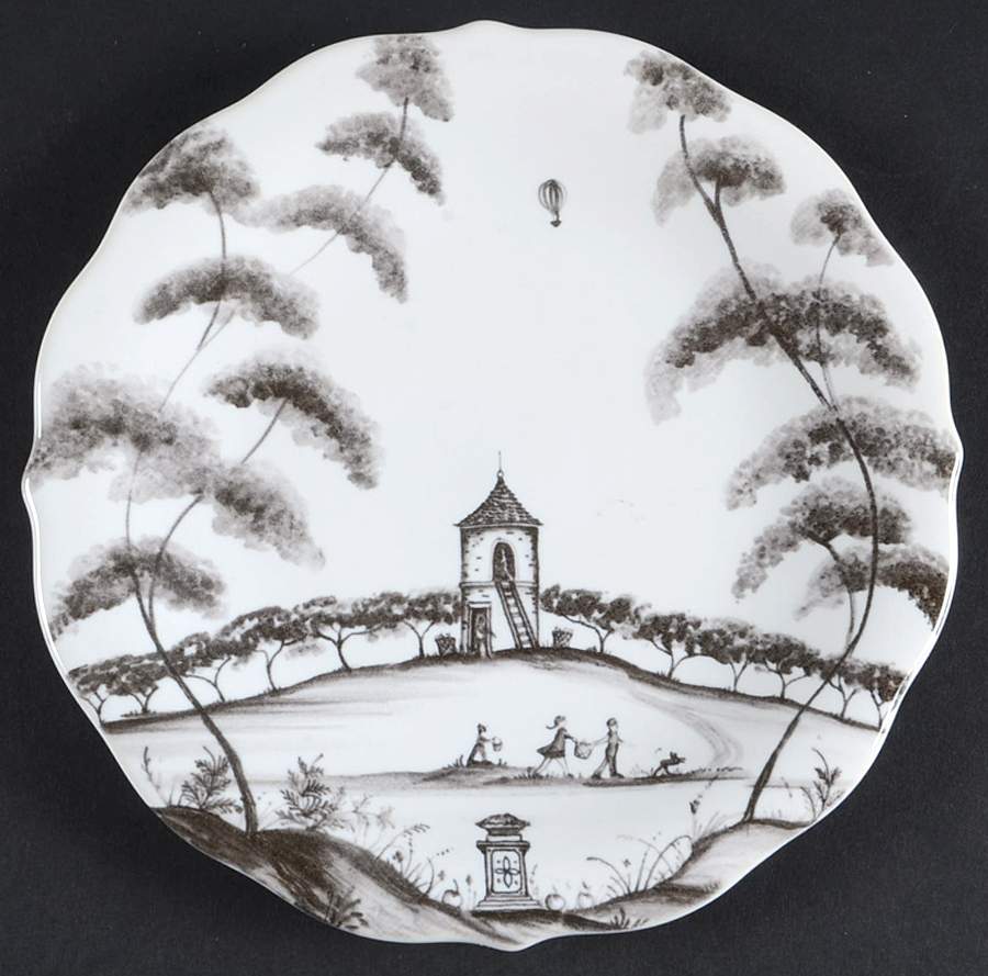 Country Estate - Flint Party Plate by Juliska Ceramics-1