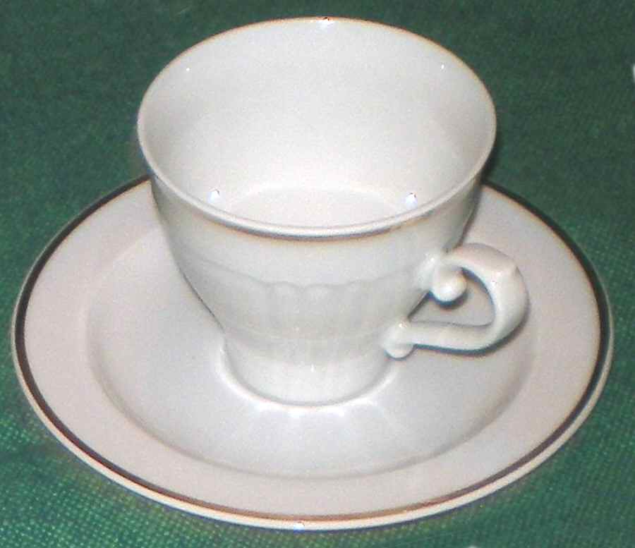 JOE71 Footed Cup & Saucer Set by Johann Seltmann-1
