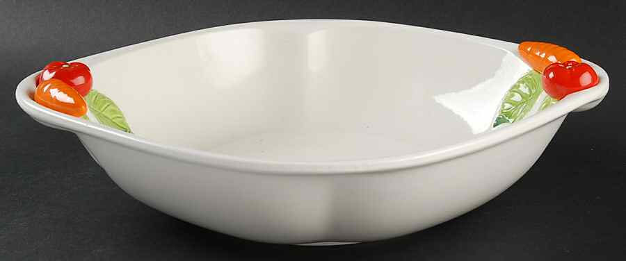 Garden Delights 12" Round Vegetable Bowl by Jamestown-1