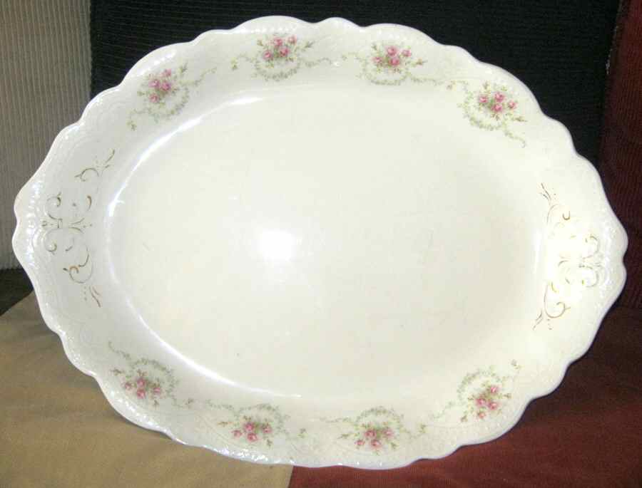 JB1130 14" Oval Serving Platter by Johnson Brothers-1