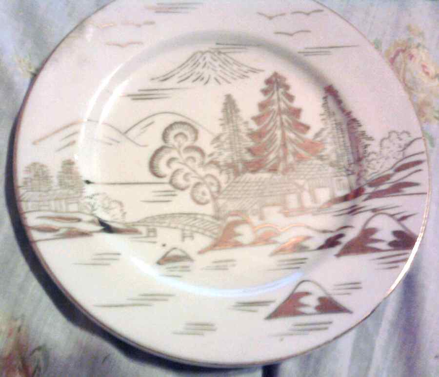 KUT76 Dinner Plate by Kutani-1