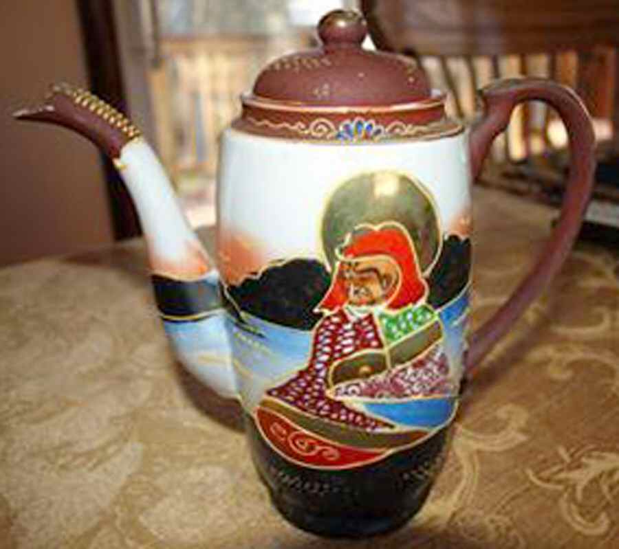 JAP1054 Coffee Pot & Lid by Japan-1