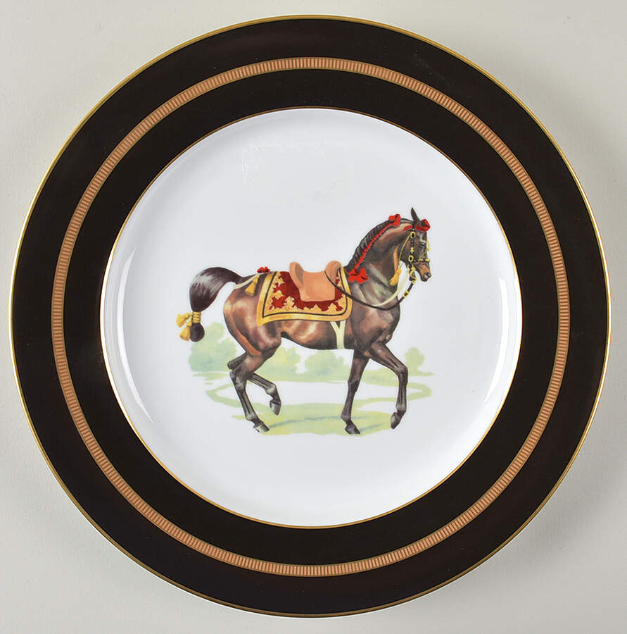 Imperial Horse Service Plate (Charger) by Julie Wear Designs-1