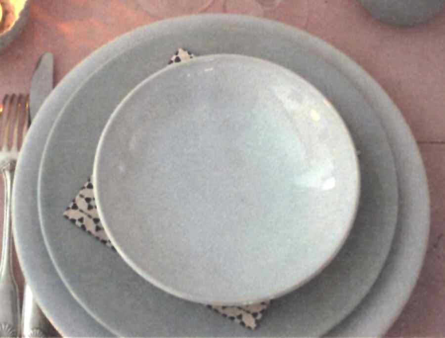 Poeme Mica Dinner Plate by Jars-France-1