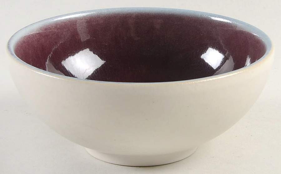 Tourron Eggplant and White Fruit/Dessert (Sauce) Bowl by Jars-France-1