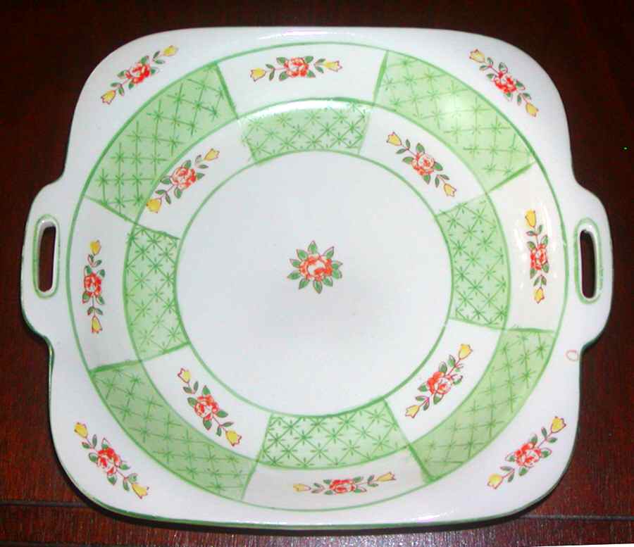 JAP1073 Handled Cake Plate by Japan-1